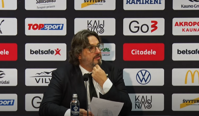 A. Trinchieri: „M. Juzėnas rūbinėje jau buvo pakėlęs sparnus“ (VIDEO)